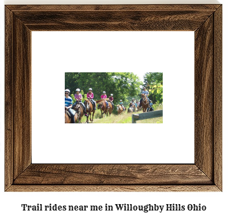 trail rides near me in Willoughby Hills, Ohio